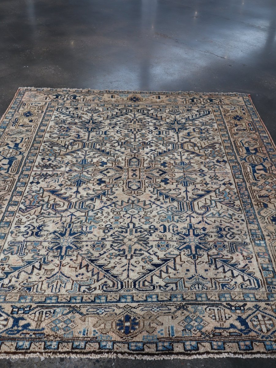 Persian Heriz Rug | 7' 1