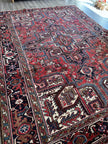 Persian Heriz Rug | 7' 4