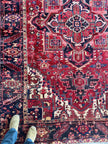 Persian Heriz Rug | 7' 7