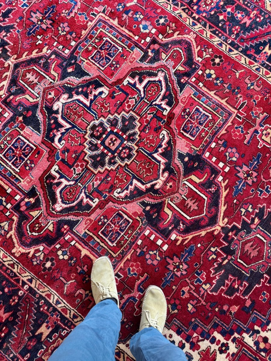 Persian Heriz Rug | 7' 7