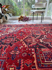 Persian Heriz Rug | 7' 7