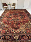 Persian Heriz Rug | 9' 10