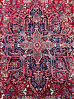 Persian Heriz Rug | 9' 5