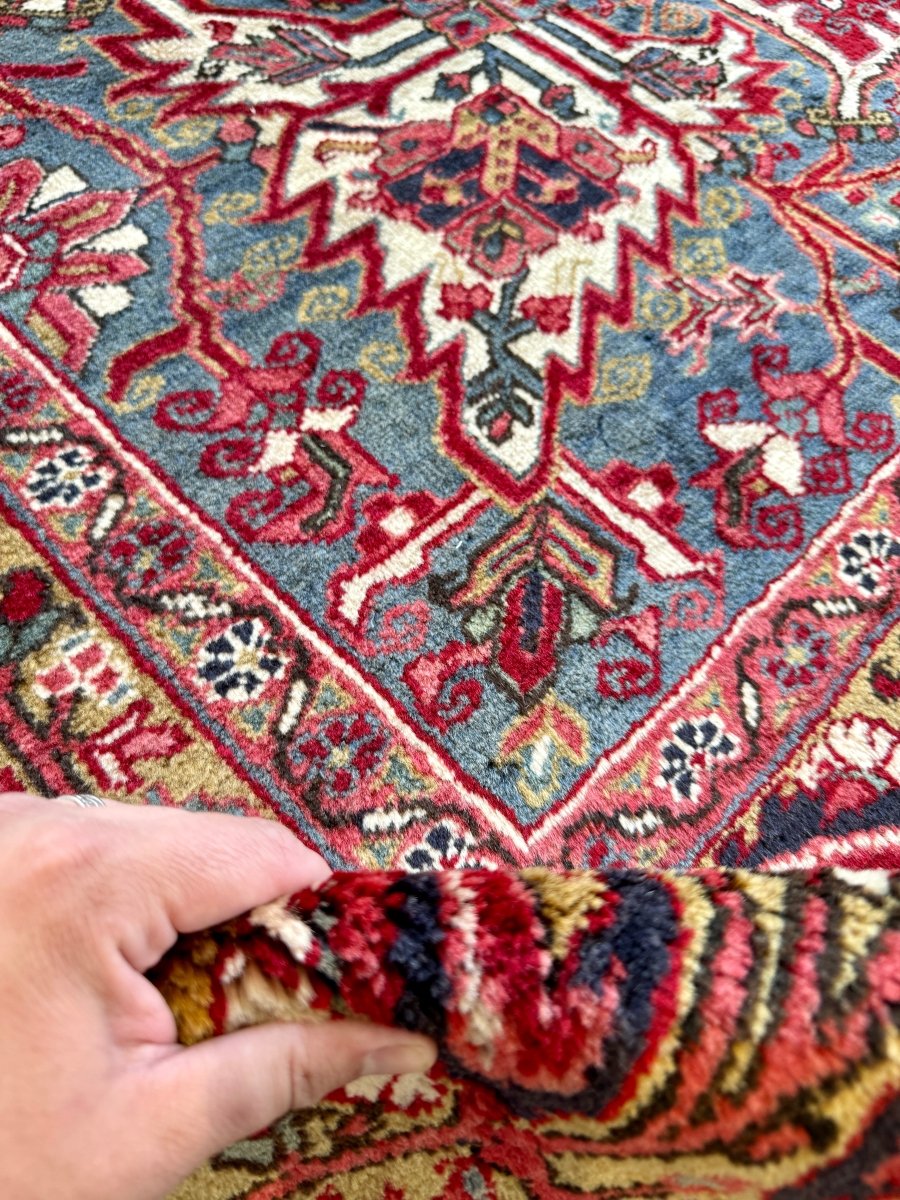Persian Heriz Rug | 9' 5