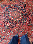 Persian Heriz Rug | 9' 8