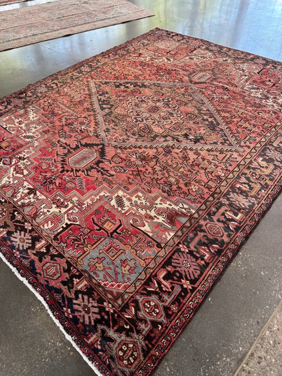 Persian Heriz Rug | 9' 8