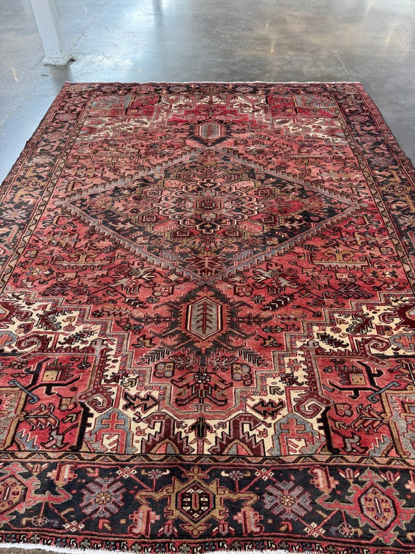 Persian Heriz Rug | 9' 8