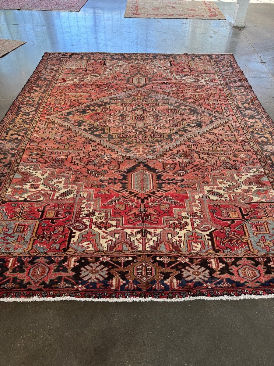 Persian Heriz Rug | 9' 8