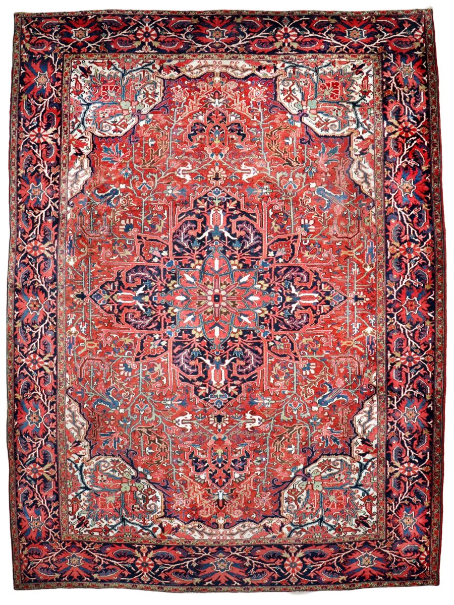 Persian Heriz Rug | 9' 8