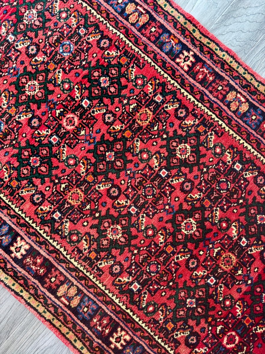 Persian Hossein Abad Runner Rug | 2' 11