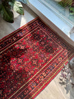 Persian Hossein Abad Runner Rug | 2' 11