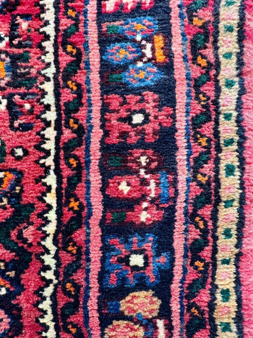 Persian Hossein Abad Runner Rug | 2' 11
