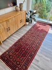Persian Hossein Abad Runner Rug | 2' 11