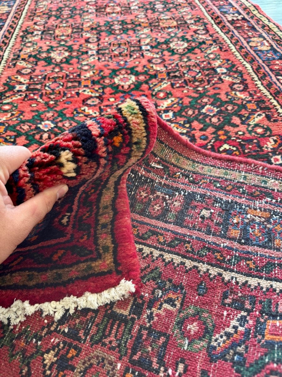 Persian Hossein Abad Runner Rug | 2' 11