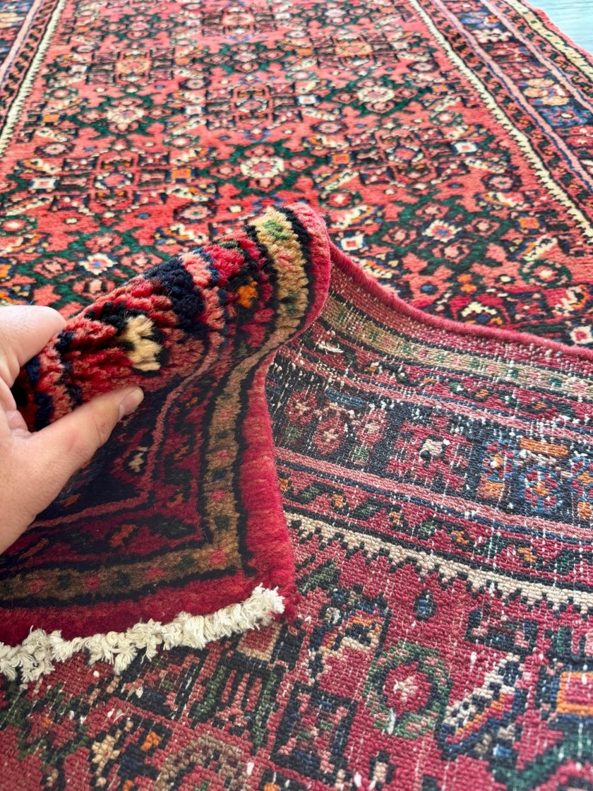 Persian Hossein Abad Runner Rug | 2' 11