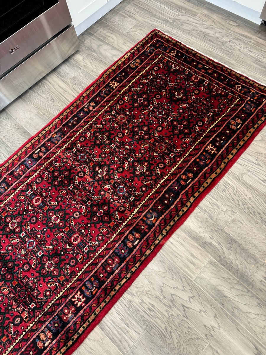 Persian Hosseinabad Runner Rug | 2' 11