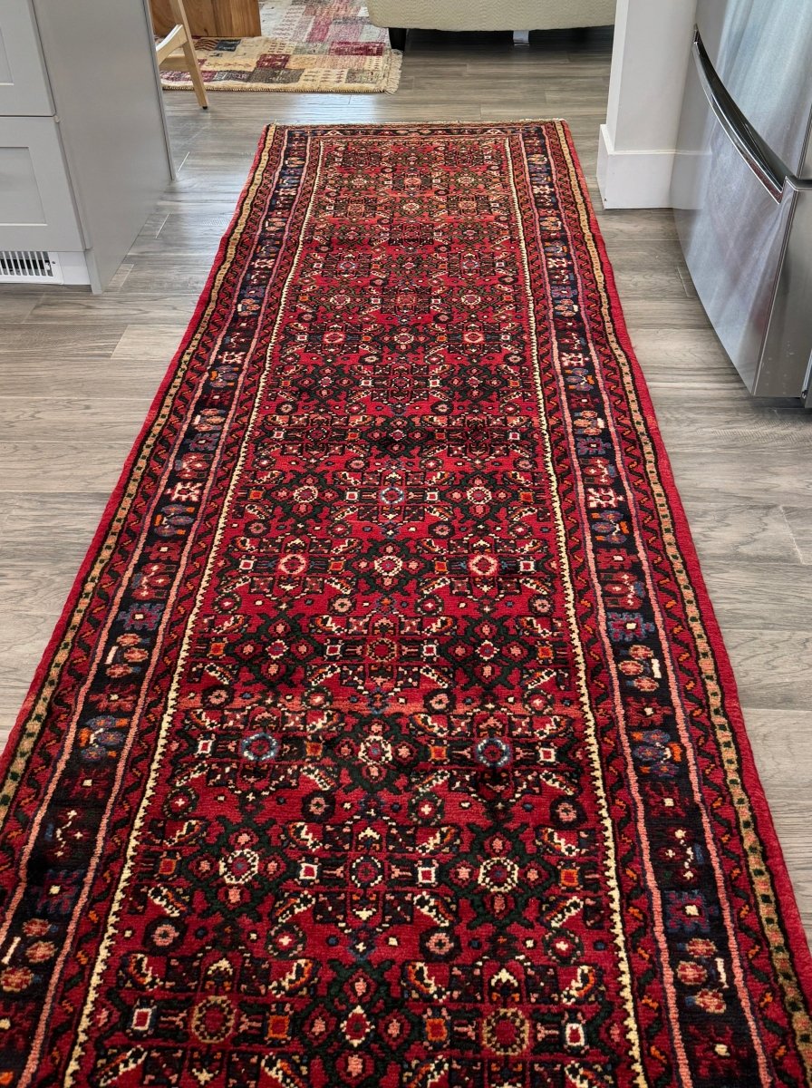Persian Hosseinabad Runner Rug | 2' 11