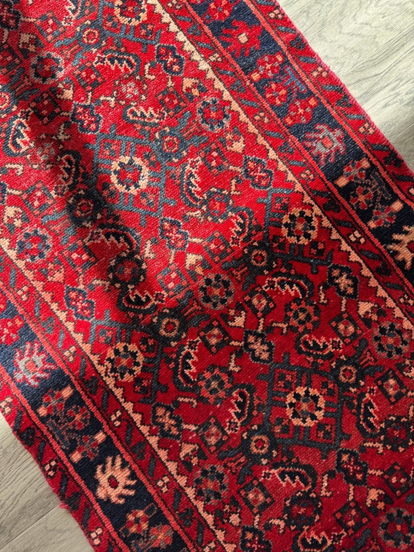 Persian Hosseinabad Runner Rug | 2' 4
