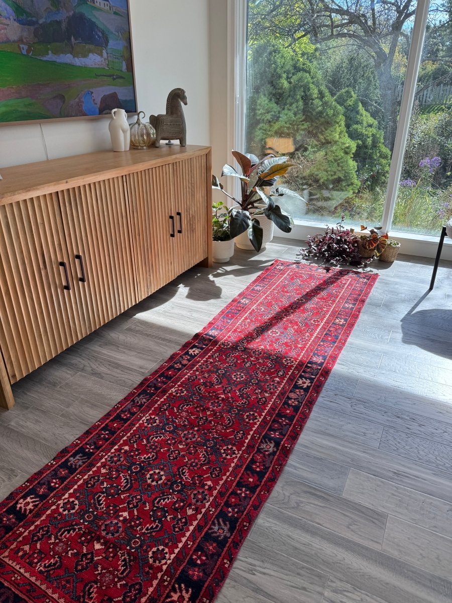 Persian Hosseinabad Runner Rug | 2' 4
