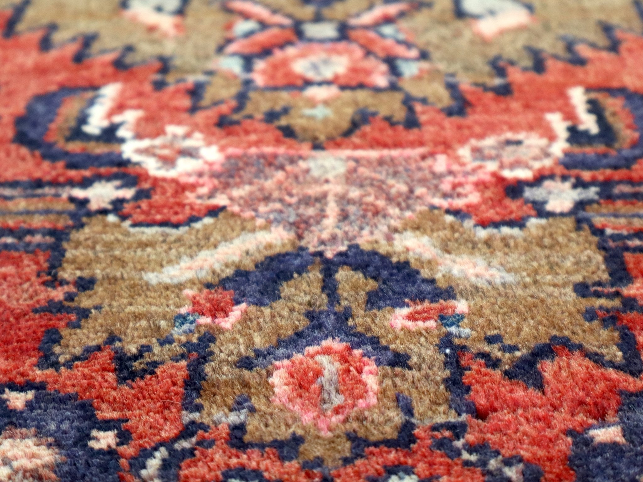 Persian Hosseinabad Runner Rug | 3' 2” x 12' 6