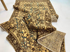 Persian Hosseinabad Runner Rug | 3' 8” x 10' 2