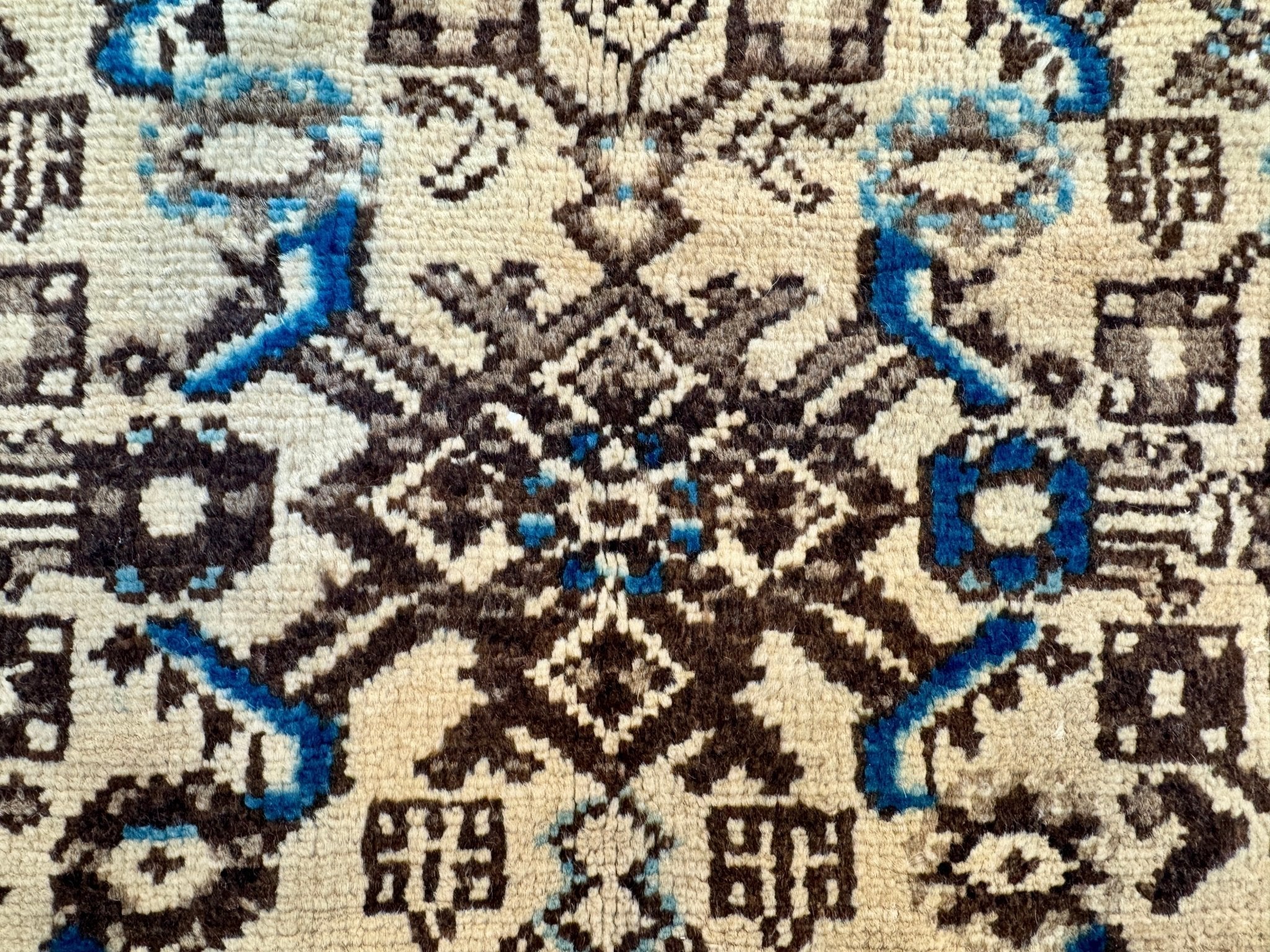 Persian Hosseinabad Runner Rug | 3' 8” x 10' 2