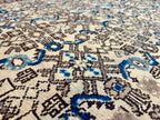 Persian Hosseinabad Runner Rug | 3' 8” x 10' 2
