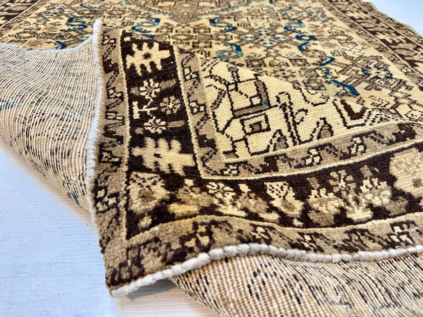 Persian Hosseinabad Runner Rug | 3' 8” x 10' 2