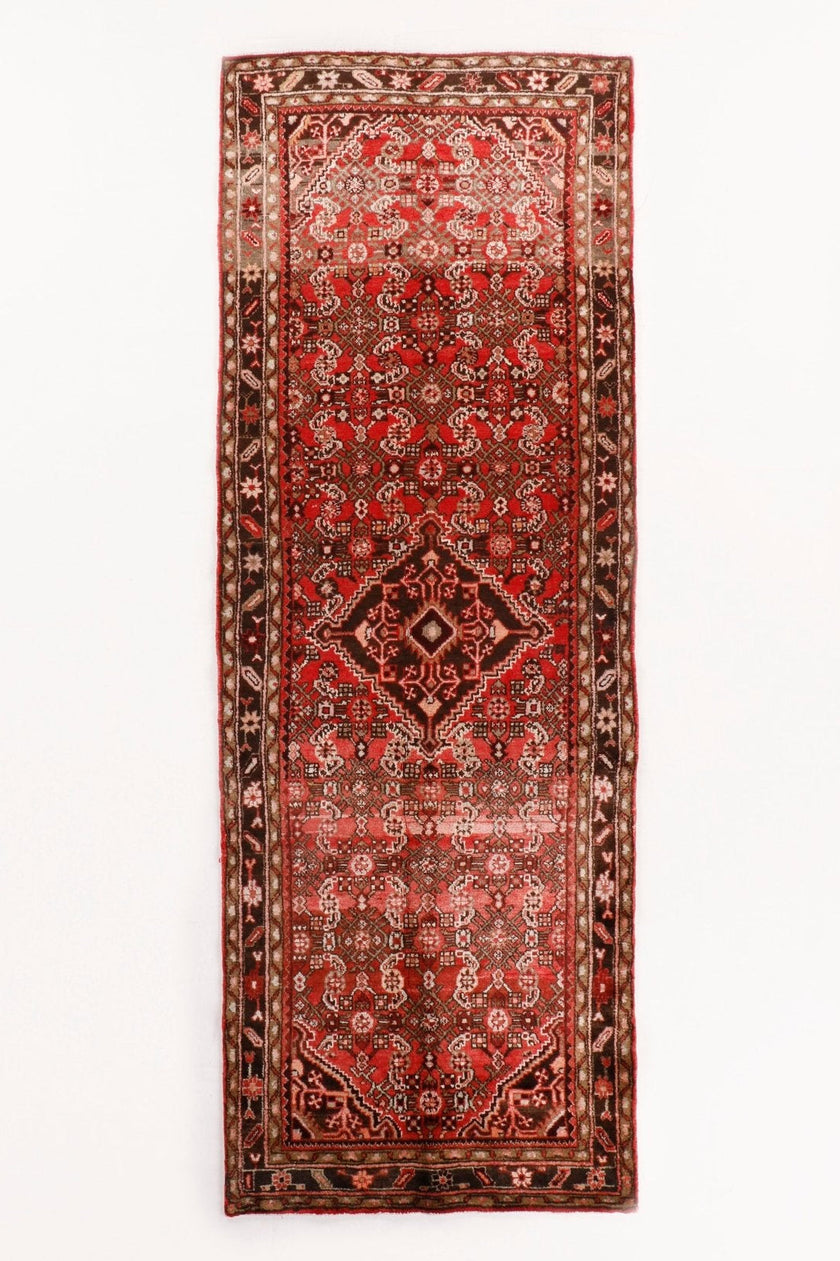 Persian Hosseinabad Runner Rug | 3' 8