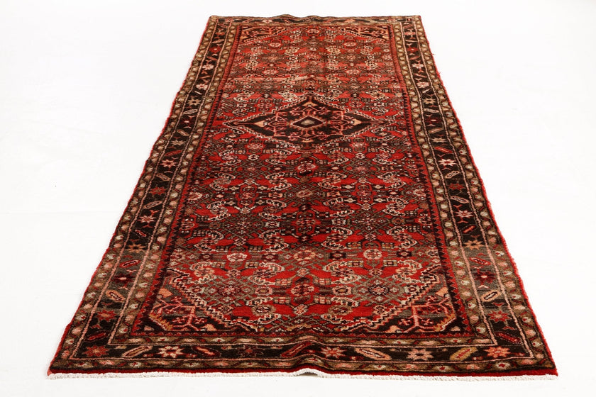 Persian Hosseinabad Runner Rug | 3' 8