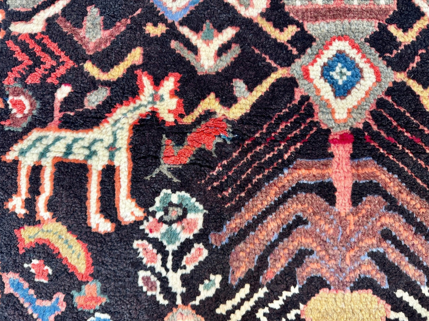 Persian Ilam Rug | 2' 6” x 3' 7