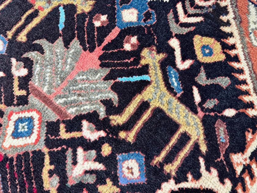 Persian Ilam Rug | 2' 6” x 3' 7