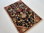 Persian Ilam Rug | 2' 6” x 3' 7