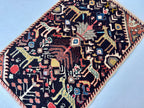 Persian Ilam Rug | 2' 6” x 3' 7