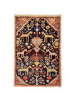 Persian Ilam Rug | 2' 6” x 3' 7