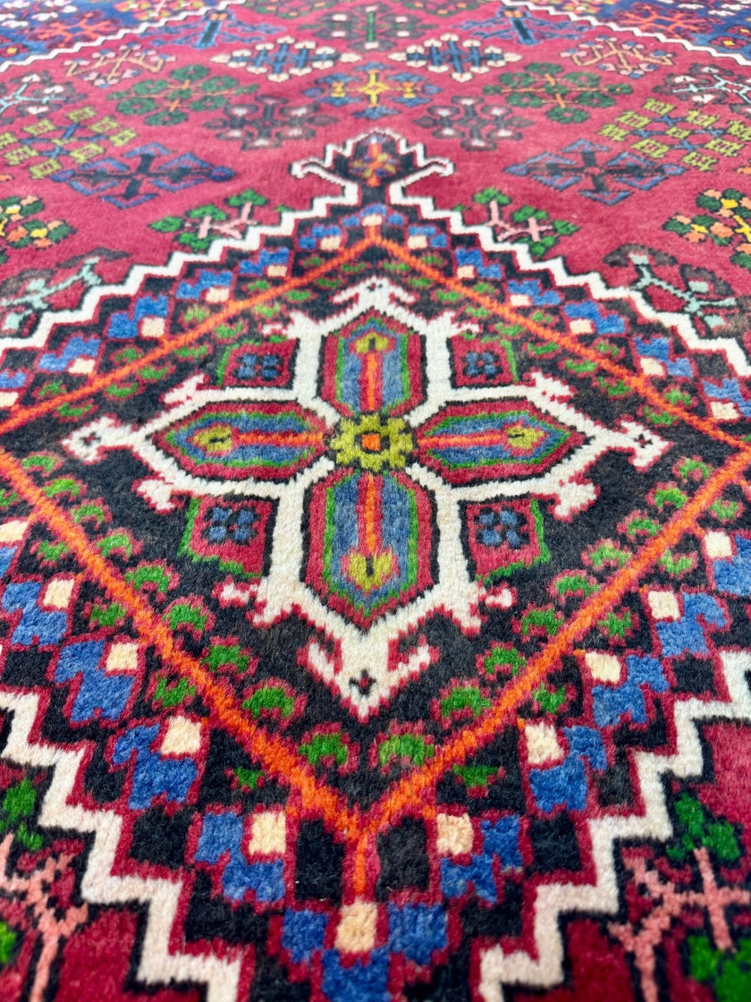 Persian Joshagan Rug |  4' 5
