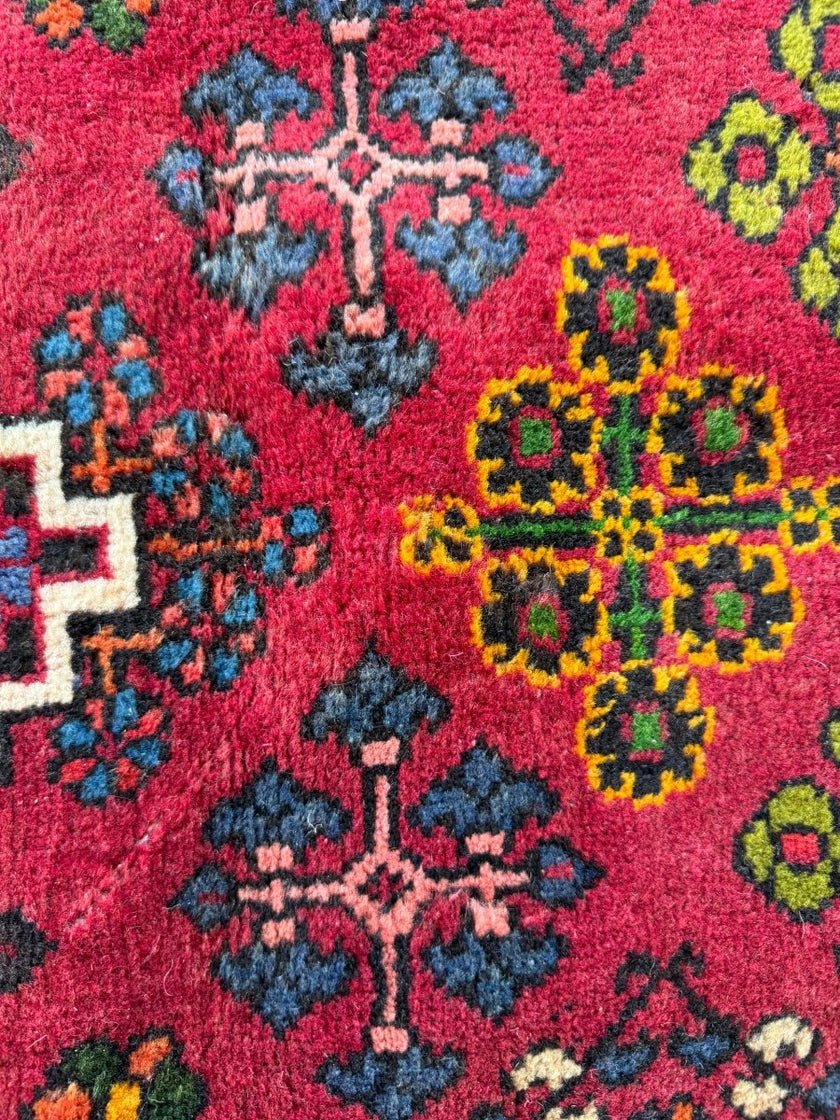 Persian Joshagan Rug |  4' 5