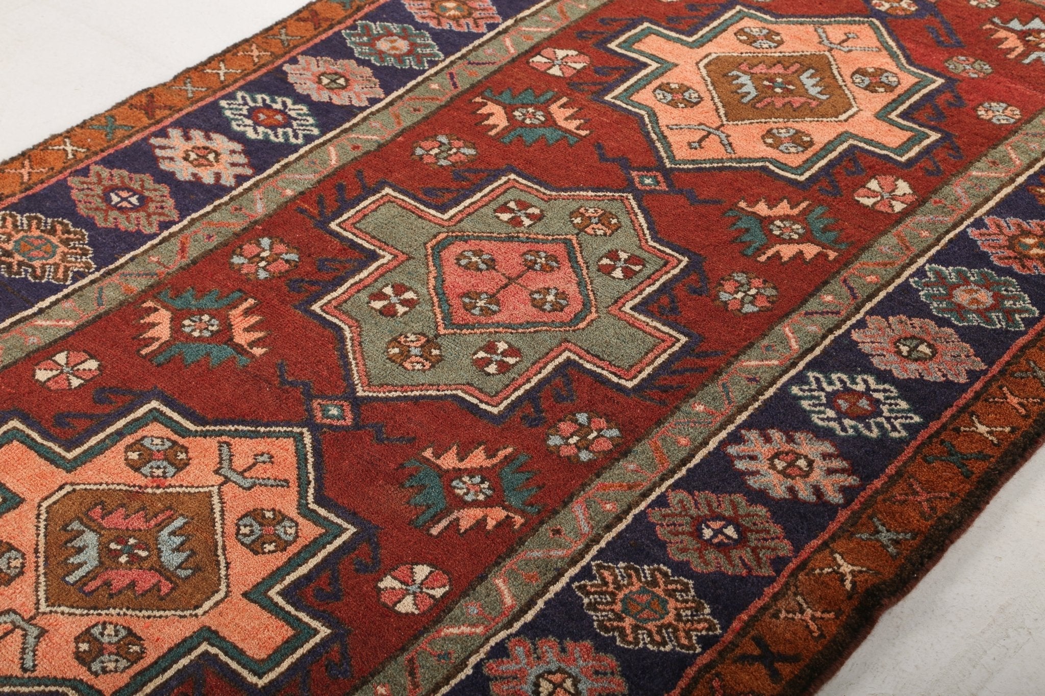 Persian Jozan Rug | 3' 11