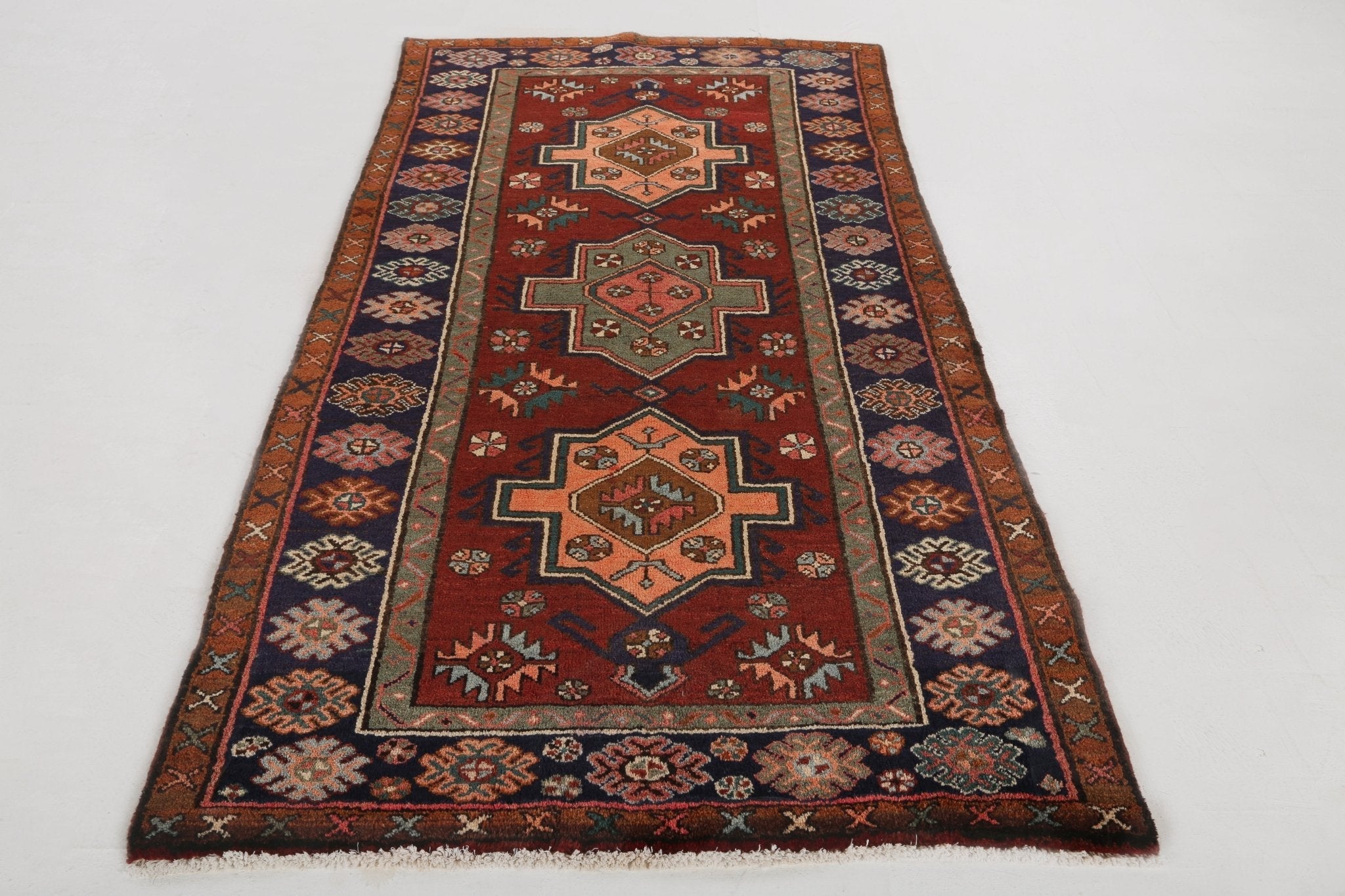 Persian Jozan Rug | 3' 11