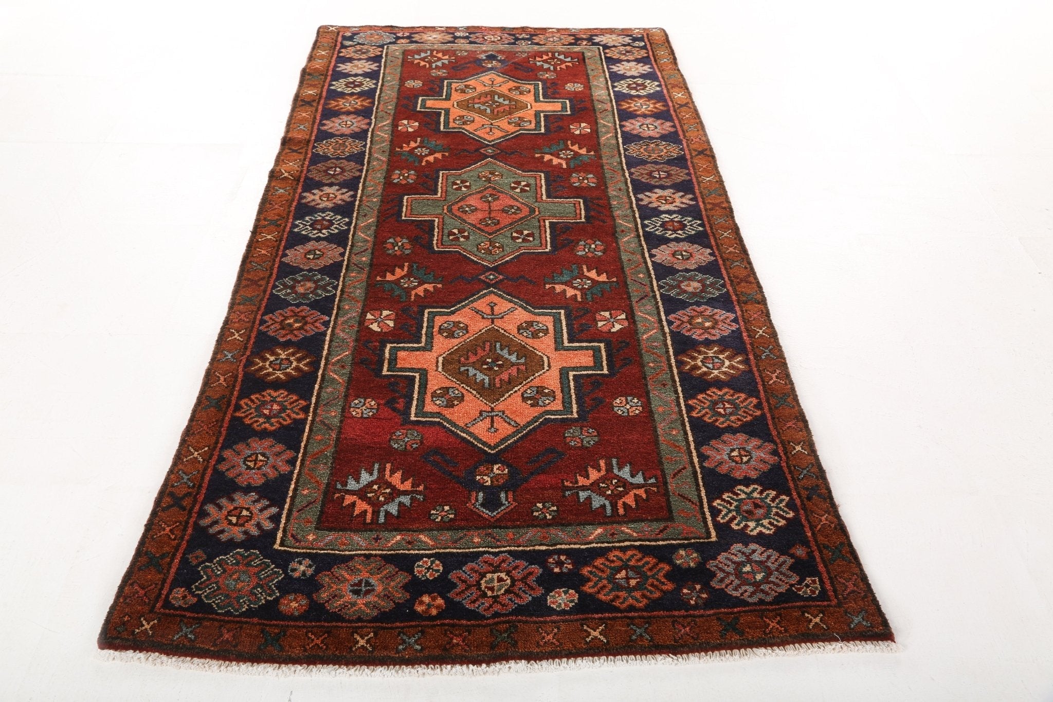 Persian Jozan Rug | 3' 11