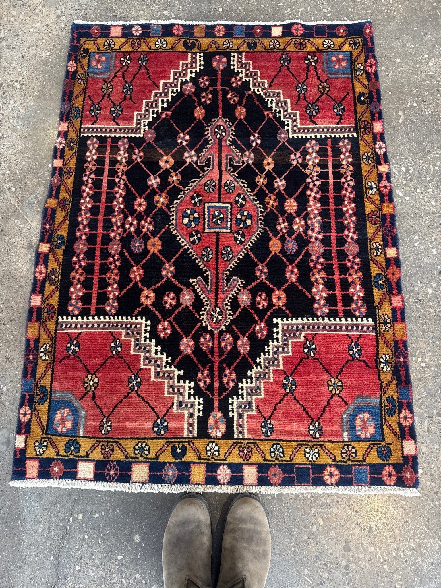 Persian Jozan Rug | 3' 3