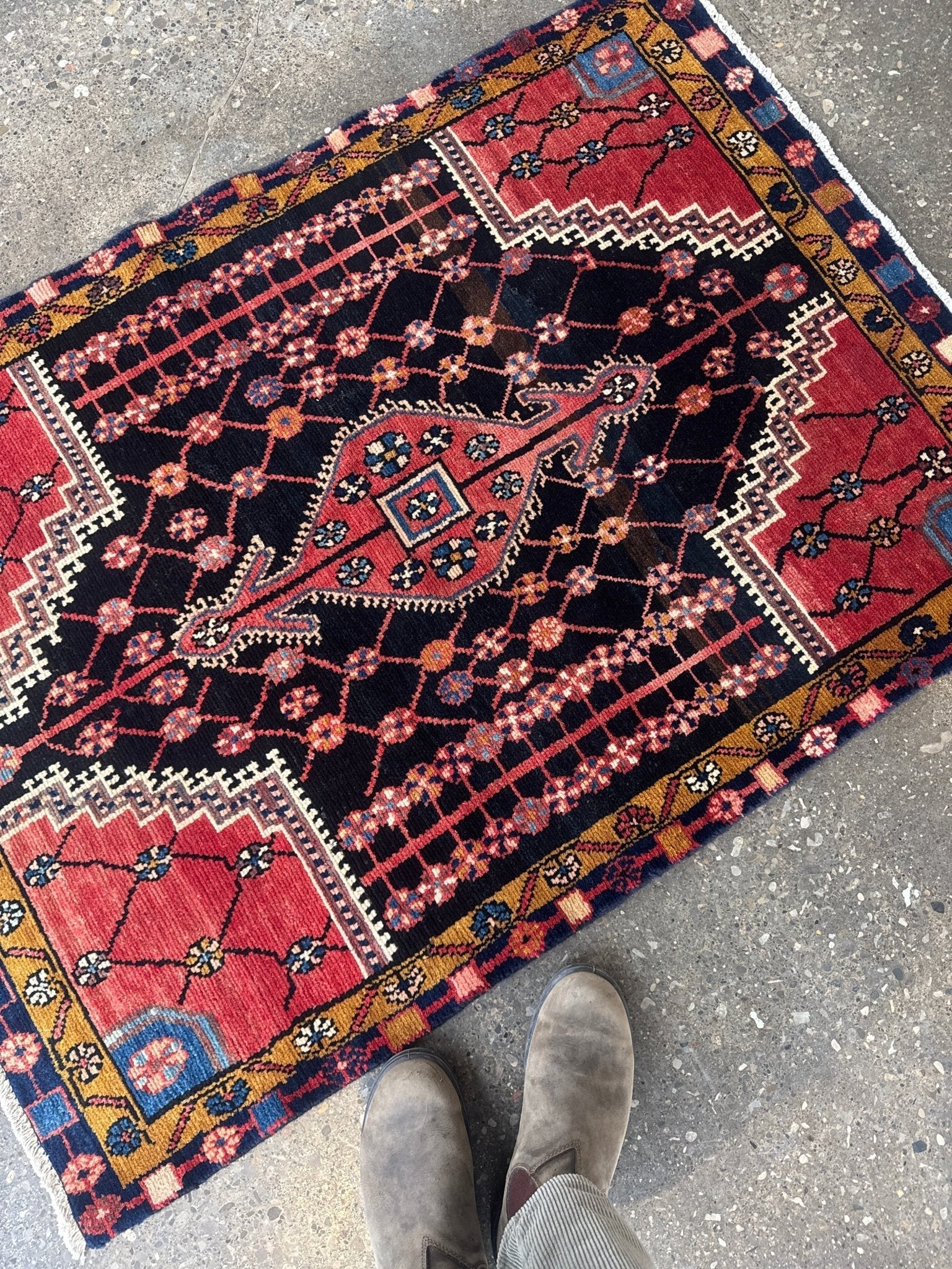 Persian Jozan Rug | 3' 3