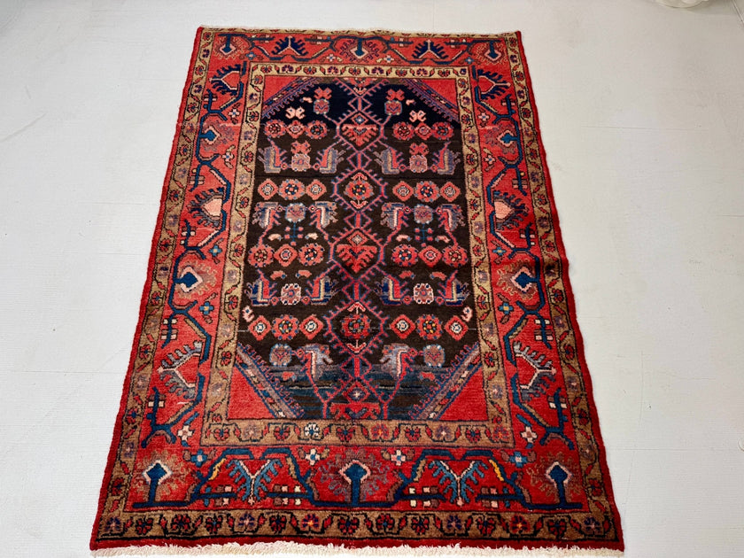Persian Jozan Rug | 3' 5” x 4' 11