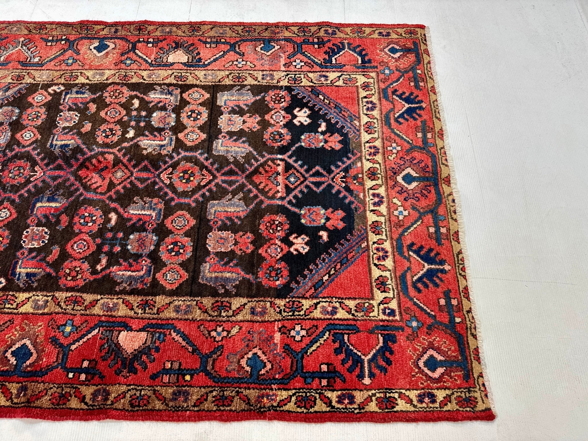 Persian Jozan Rug | 3' 5” x 4' 11