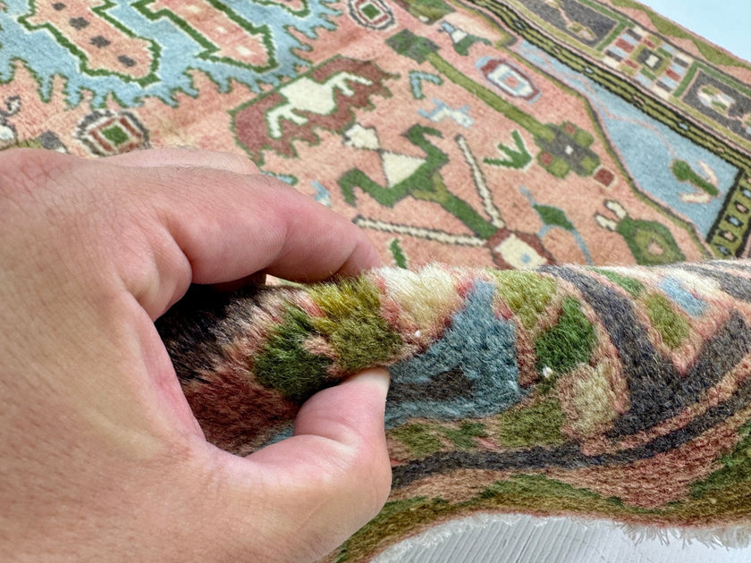 Persian Jozan Rug | 3' 7” x 4' 11