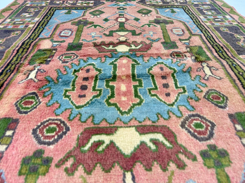 Persian Jozan Rug | 3' 7” x 4' 11