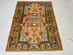 Persian Jozan Rug | 3' 7” x 4' 11