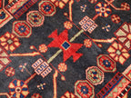 Persian Hamadan Rug | 3' 9” x 5' 3