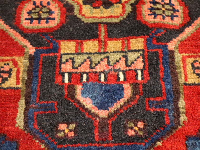 Persian Hamadan Rug | 3' 9” x 5' 3