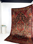 Persian Zanjan Rug | 4' 6” x 7' 9